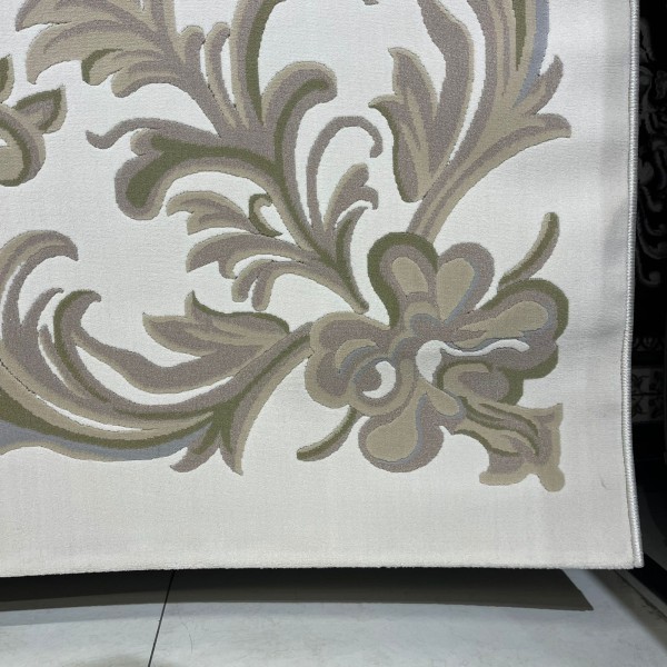 Turkish French palace rug 9002A sky green size 100x200