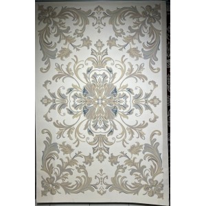 Turkish French palace rug 9002A sky gray size 300*400