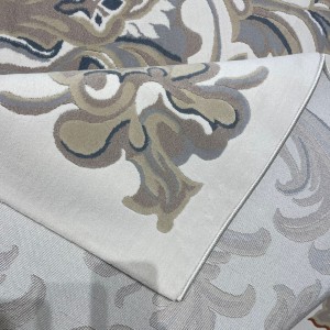 Turkish French palace rug 9002A sky gray size 300*400