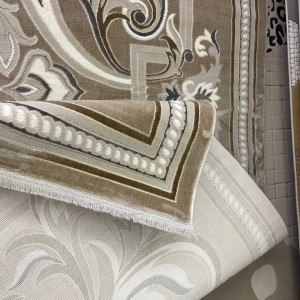 Turkish Geneva rug French pattern 42111A beige size 80*150
