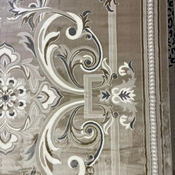 Turkish Geneva rug French pattern 42111A beige size 100x300