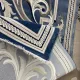 سجاد تركي جنيف نقش فرنسي 42111A سماوي مقاس 50*80