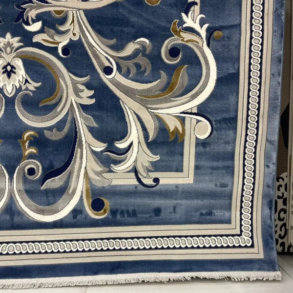 سجاد تركي جنيف نقش فرنسي 42111A سماوي مقاس 250*350