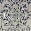 Turkish Geneva rug French pattern 42111A Light grey size 50*80