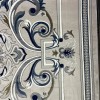 Turkish Geneva rug French pattern 42111A Light grey size 50*80