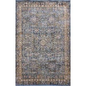 Bulgarian Carpet Hannover K079B Cyan Beige