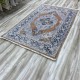 Bulgarian Carpet Hannover K079B Blue Beige Orange