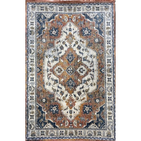 Bulgarian carpet hannover k085A beige orange