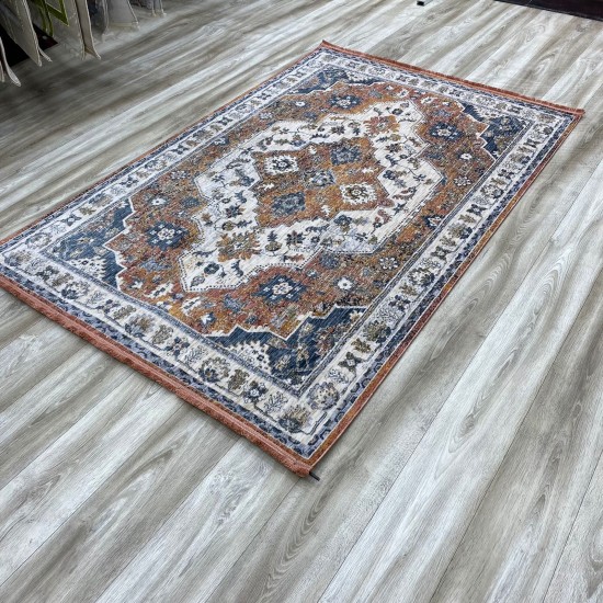 Bulgarian carpet hannover k085A beige orange