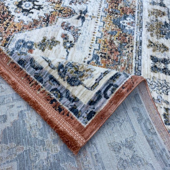 Bulgarian carpet hannover k085A beige orange