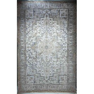  Türkiye rugs Hannover B566B Dark beige light gray Size 100*200