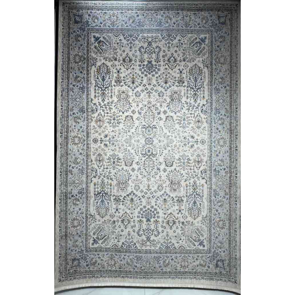 سجاد تركي هانوفر KB95A بيج رصاصي فاتح مقاس 300*400