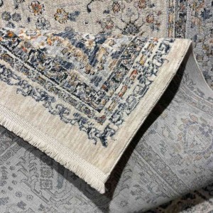 سجاد تركي هانوفر KB95A بيج رصاصي فاتح مقاس 120*170