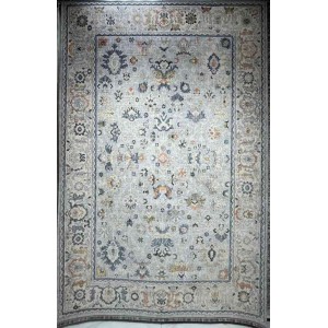 Turkish rugs Hanover KC01A light gray multi rose 80*150