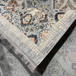 سجاد تركي هانوفر KC17A رصاصي فاتح مولتي روز مقاس 80*150 سجاد تركي هانوفر KC17A رصاصي فاتح مولتي روز مقاس 80*150