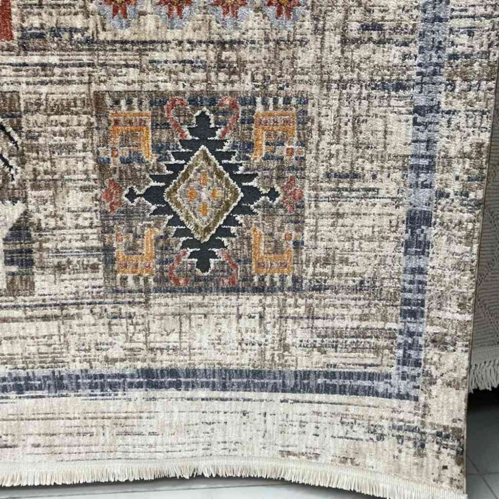 سجاد تركي هانوفر O307G بيج غامق بيج مقاس 300*400
