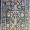 Turkish rugs Hanover KM79A Dark blue cream Size 150*220