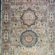 سجاد تركي هانوفر KM82A كريم زهري مقاس 150*220