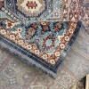 سجاد تركي هانوفر KM90A سماوي غامق احمر مقاس 300*400