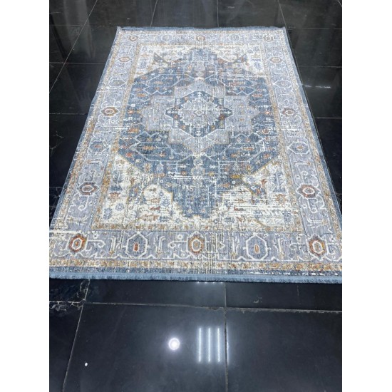 Bvlgari Carpet Hannover K086A Blue Beige