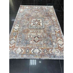 Bvlgari Carpet Hannover B595A Gray Beige Orange