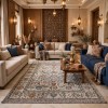 Türkiye rugs Hannover KR21A BEIGE green Size 200*300