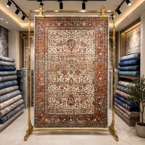 Türkiye Hannover Bohemian Rugs KR24B CREAM pink Size 200*300