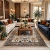 Türkiye Hannover Bohemian Rugs KR28A BEIGE MULTI AQUA Size 200*300