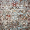 سجاد هانوفر بوهيمي تركي KR26B كريم برتقالي مقاس 250*350