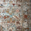 سجاد هانوفر بوهيمي تركي KR26B كريم برتقالي مقاس 250*350
