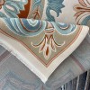 سجاد تركي هيلتون 43759A كريم اكوا مقاس 250*350