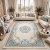 سجاد تركي هيلتون 43759A كريم بني مقاس 80*150