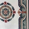 سجاد تركي هيلتون 43759A كريم اخضر مقاس 250*350