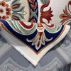 سجاد تركي هيلتون 43759A كحلي اخضر مقاس 250*350
