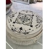 Iris Turkish Rug N0597A black Round Size 200*200