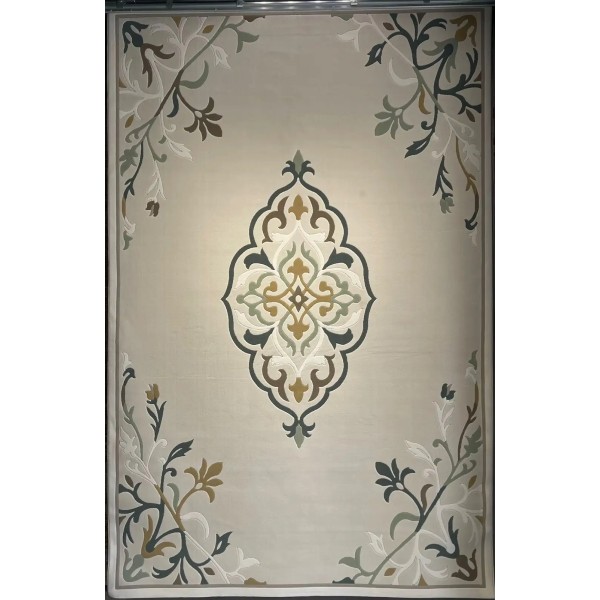 سجاد ايريس تركي N0597A اخضر مقاس 80*150