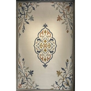 Iris Turkish Rug N0597A gray Size 300*400