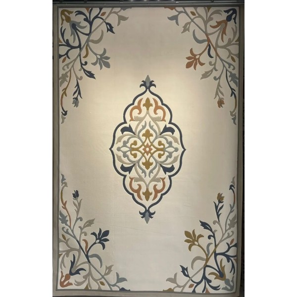 Iris Turkish Rug N0597A gray Size 300*400