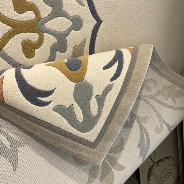 Iris Turkish Rug N0597A gray Size 300*400