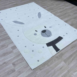 سجاد تركي اطفال كيدز A1224A اللون كريم مقاس 200*290 سجاد تركي اطفال كيدز A1224A اللون كريم مقاس 200*290