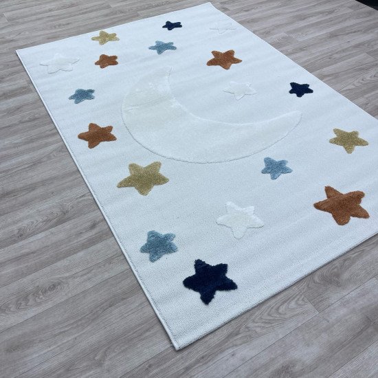 Turkish Kids Carpet A1534A Cream Color Size 200*290