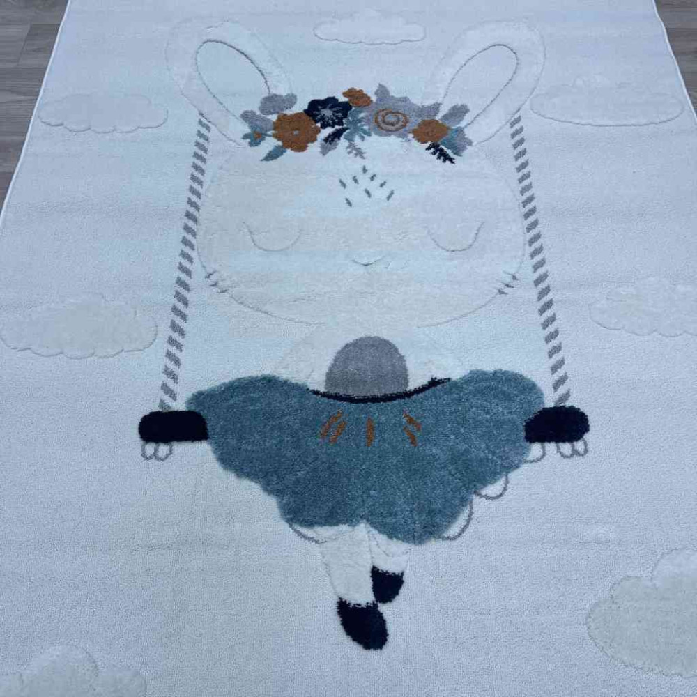 سجاد تركي اطفال كيدز A1561A اللون كريم مقاس 200*290