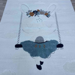 سجاد تركي اطفال كيدز A1561A اللون كريم مقاس 200*290 سجاد تركي اطفال كيدز A1561A اللون كريم مقاس 200*290