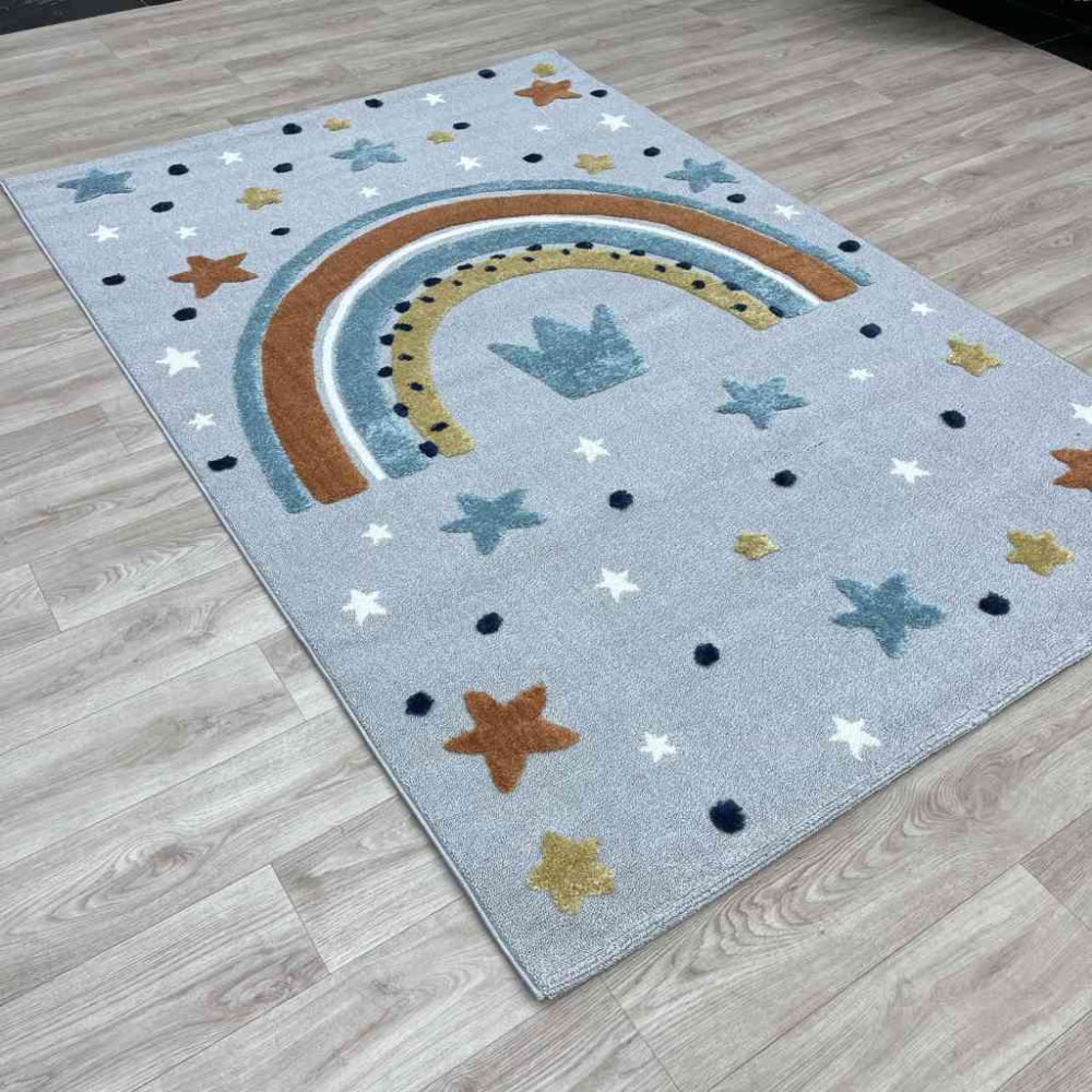 سجاد تركي اطفال كيدز A1570A اللون كريم مقاس 200*290