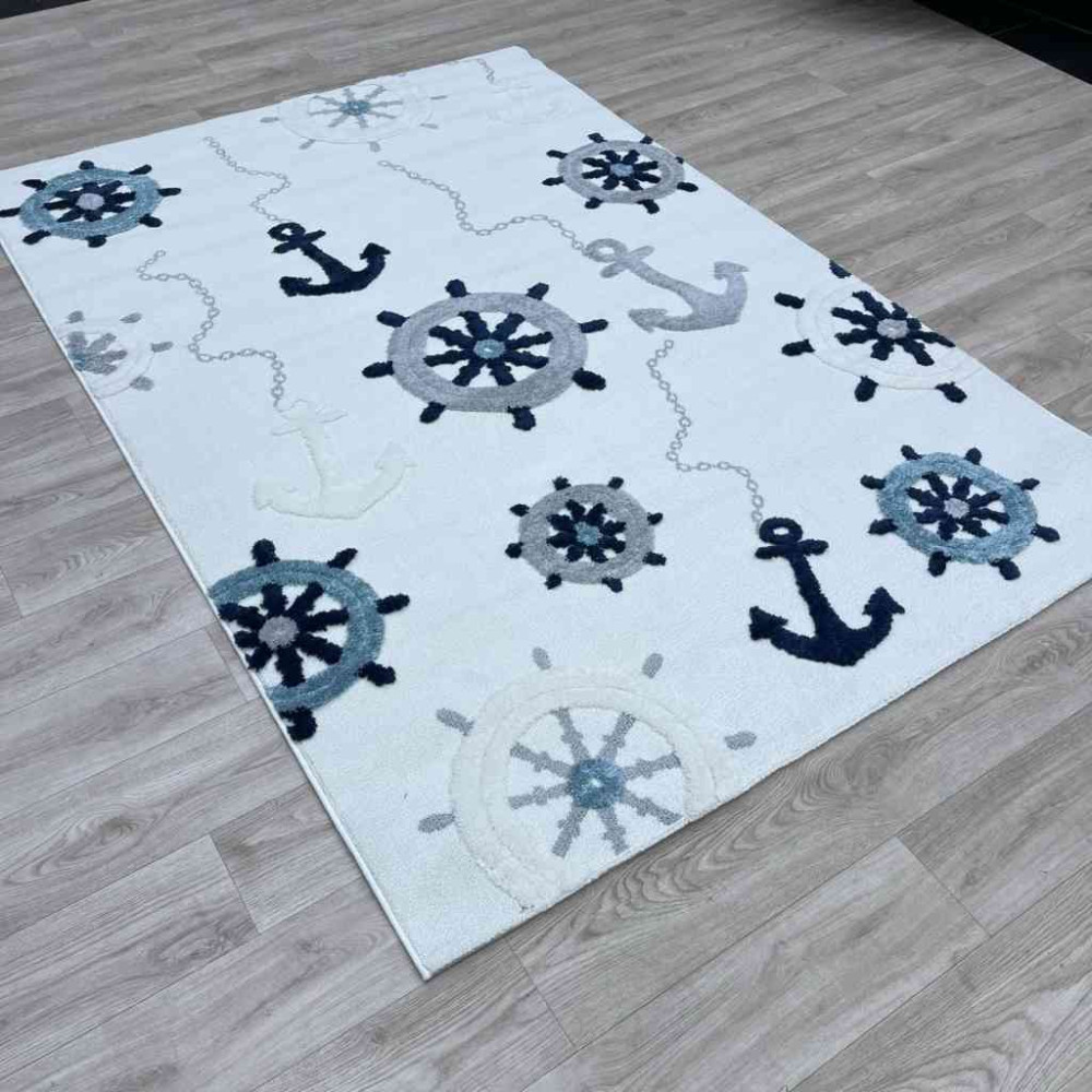 سجاد تركي اطفال كيدز A2699A اللون كريم مقاس 200*290