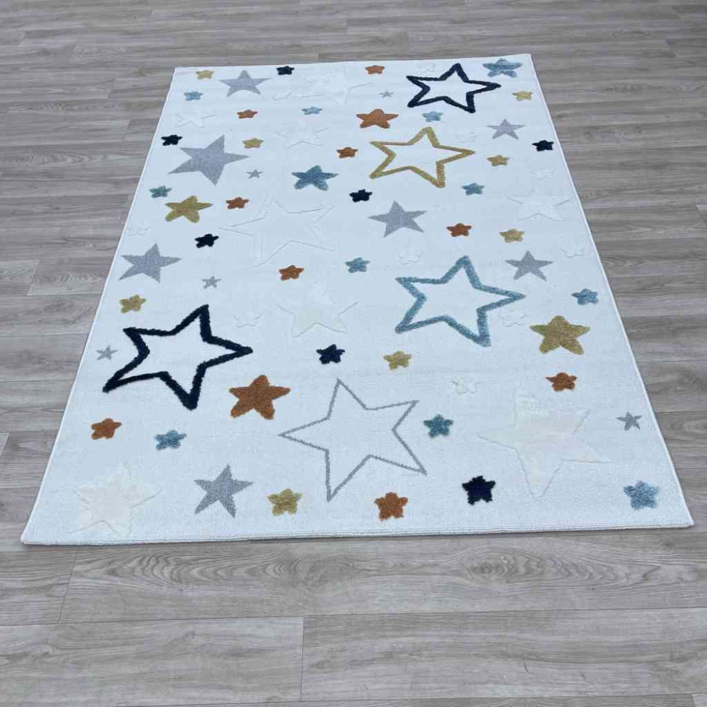 سجاد تركي اطفال كيدز A2700A اللون كريم مقاس 80*150 سجاد تركي اطفال كيدز A2700A اللون كريم مقاس 80*150