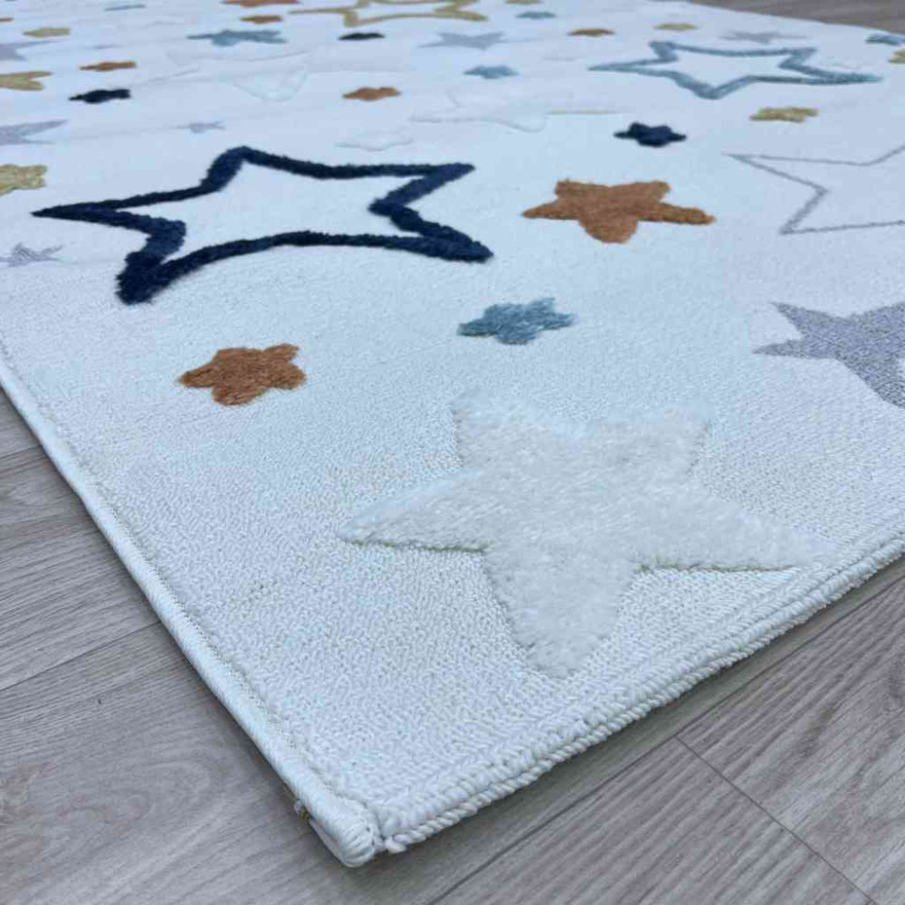 سجاد تركي اطفال كيدز A2700A اللون كريم مقاس 80*150 سجاد تركي اطفال كيدز A2700A اللون كريم مقاس 80*150