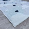 سجاد تركي اطفال كيدز A2704A اللون كريم مقاس 80*150