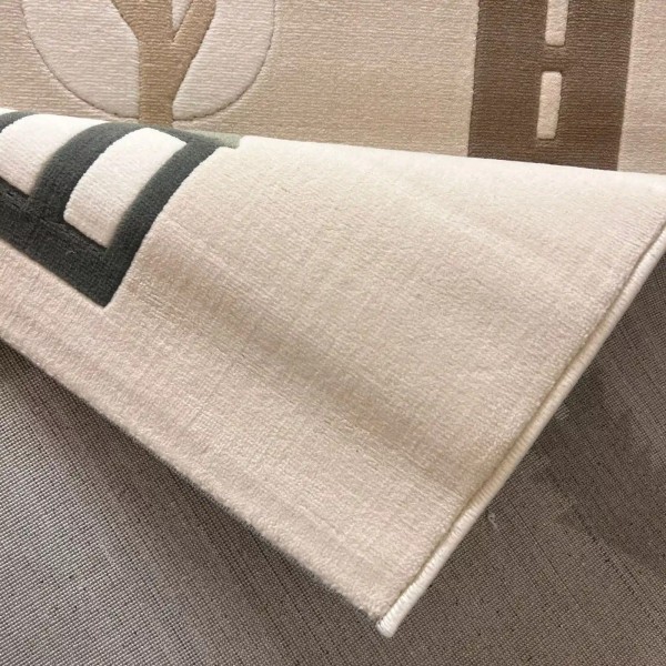 سجاد تركي اطفال كيدز بلاس 442358A اللون كريم مقاس 150*220