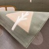 Turkish childrens rug Kids Plus 442358A Light green size 150*220